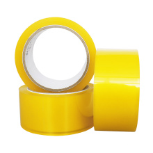Embalagem Cartonada Amarela Transparente Embalagem Opp Embalagem Adesiva Fita Amarela